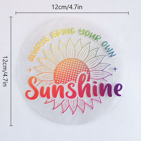 Suncatcher Window Glass Sticker