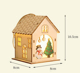 LED Santa Claus Ornaments Christmas Decorations DIY Kit