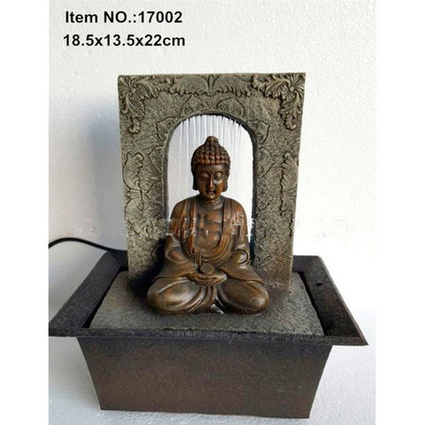 Buddha Desktop Resin Water Fountain