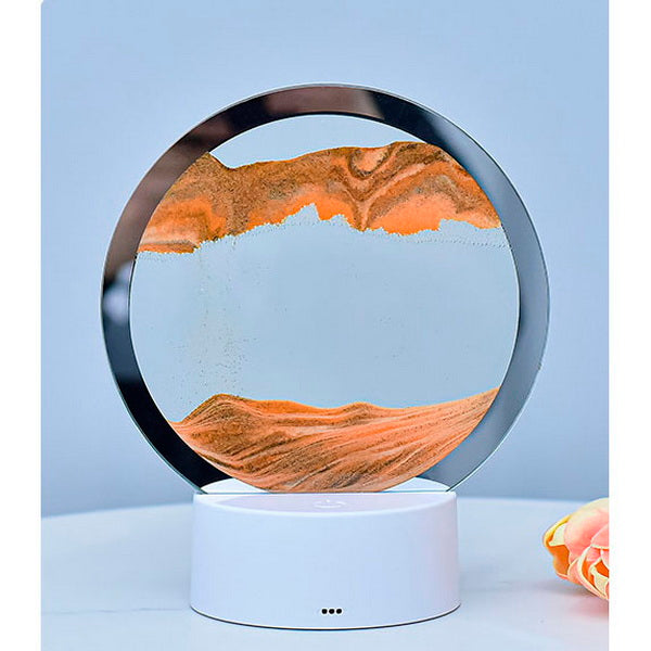 USB 7 Color Changing Moving Sand Lamp