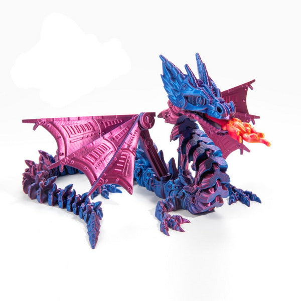 3D Printed Dragon with Wing