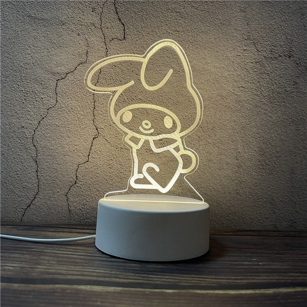 3D Led USB Lamp