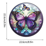 Static Double-Sided Glass Sticker