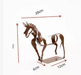 Metal Horse Sculpture