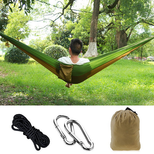 Portable Ultralight Nylon Camping Hammock