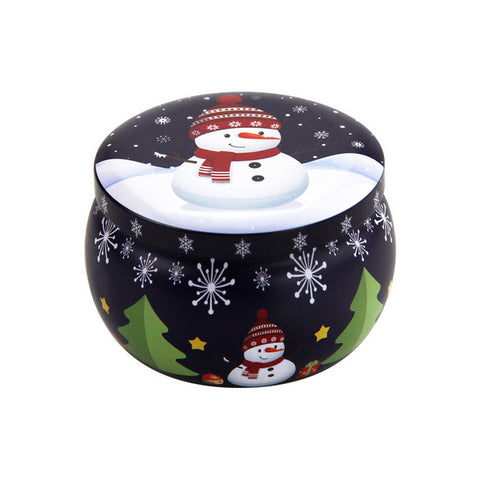Christmas Candle with Dried Flower-Rose