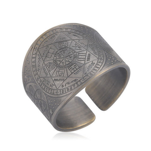 Sigil Seven Archangels Vintage Ring