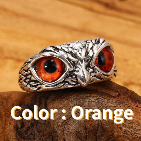 Retro Owl Eye Ring