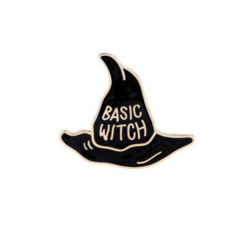Witch Wizard hat brooch