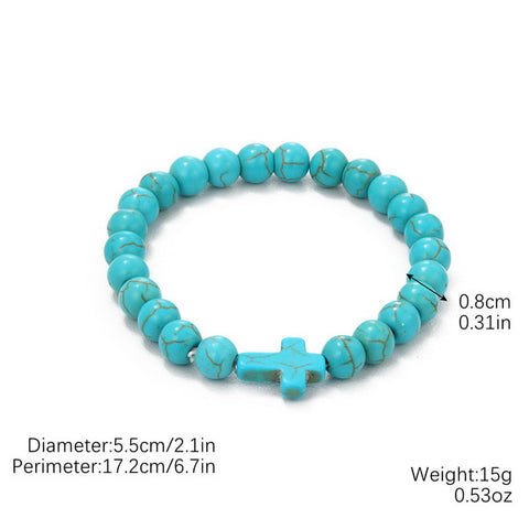 Gemstone Beaded Bracelet