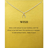 Message Necklace with Card-Wish
