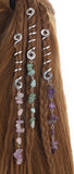 Energy Crystal Hair Jewellery Braid Tassel