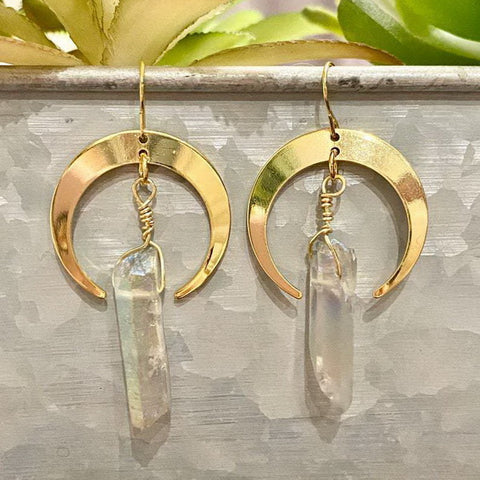 Gemstone Boho Earrings