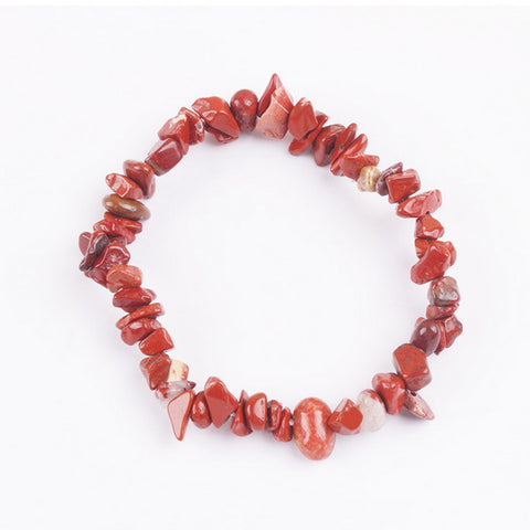 Gemstone Bracelet-Red Jasper
