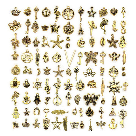 100pc DIY Pendants