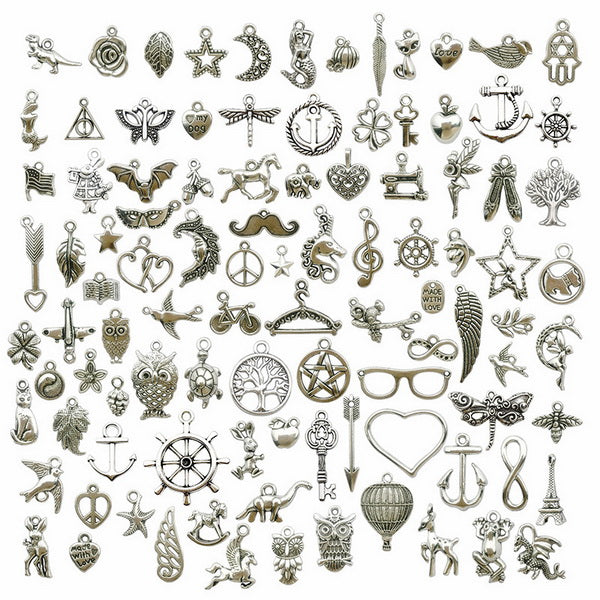 100pc DIY Pendants