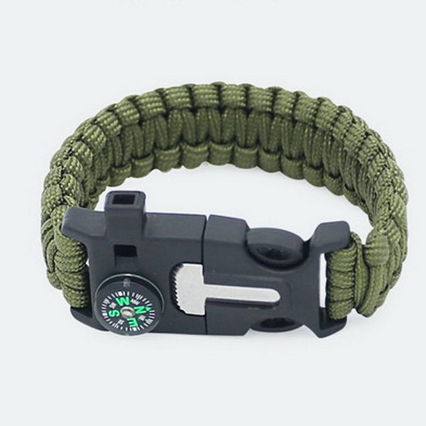 Multi-Function Outdoor Survival Bracelet