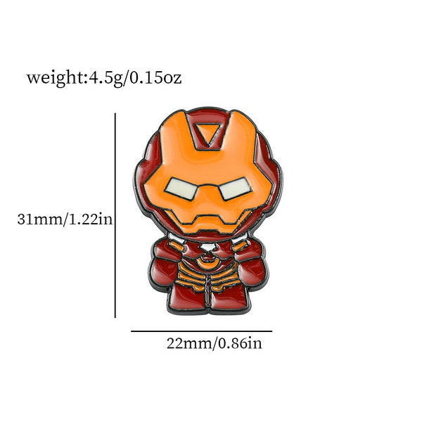Alloy Pin Brooch