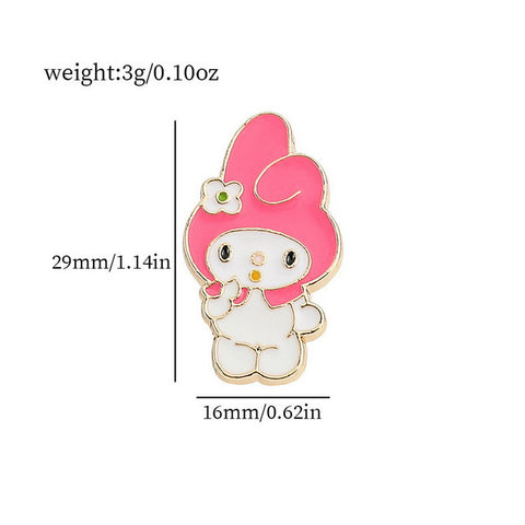 Alloy Pin Brooch