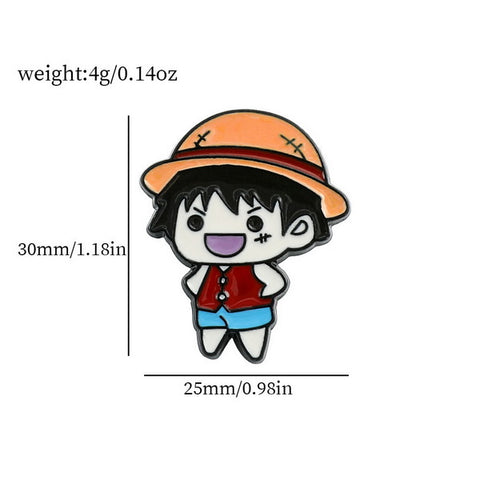 Alloy Pin Brooch