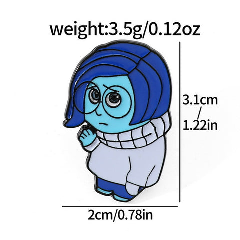 Alloy Pin Brooch