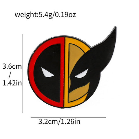 Alloy Pin Brooch