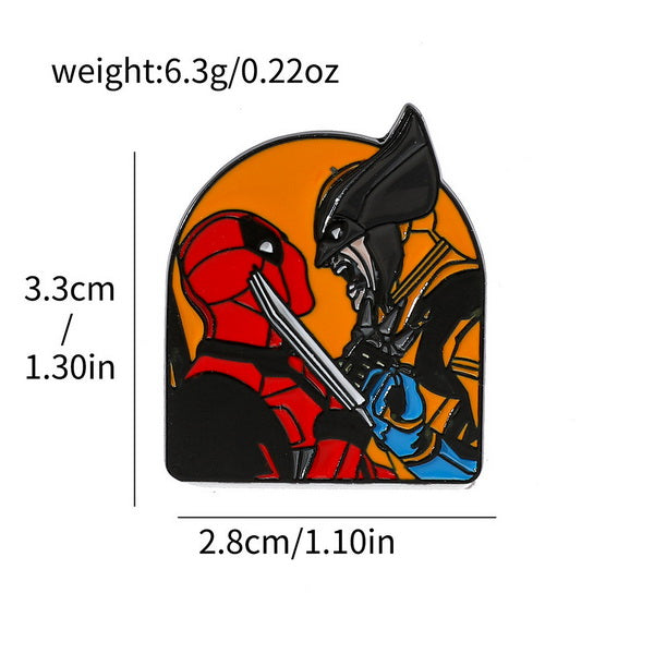 Alloy Pin Brooch