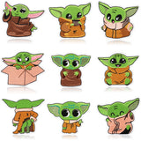 9pc Iron on Embroidery Patches