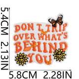 17pc Iron on Embroidery Patches