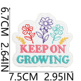 18pc Iron on Embroidery Patches