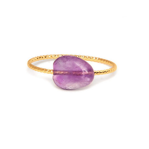 Gemstone Ring-Amethyst