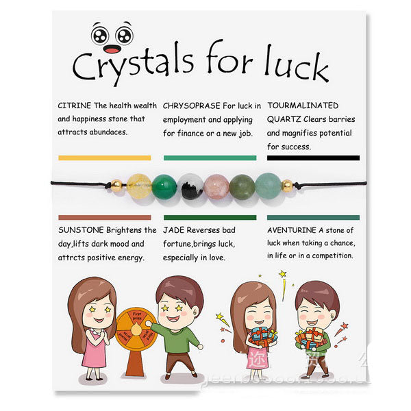Crystal Bracelet for Luck