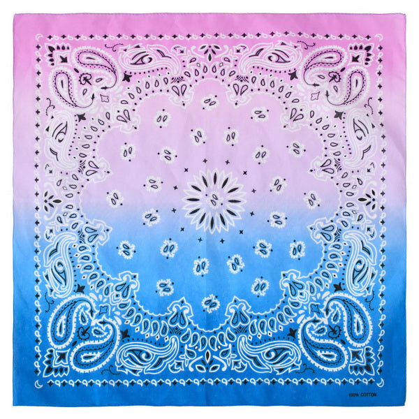 12pc 100% Cotton Bandana
