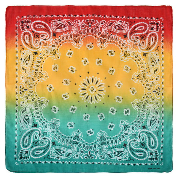 12pc 100% Cotton Bandana