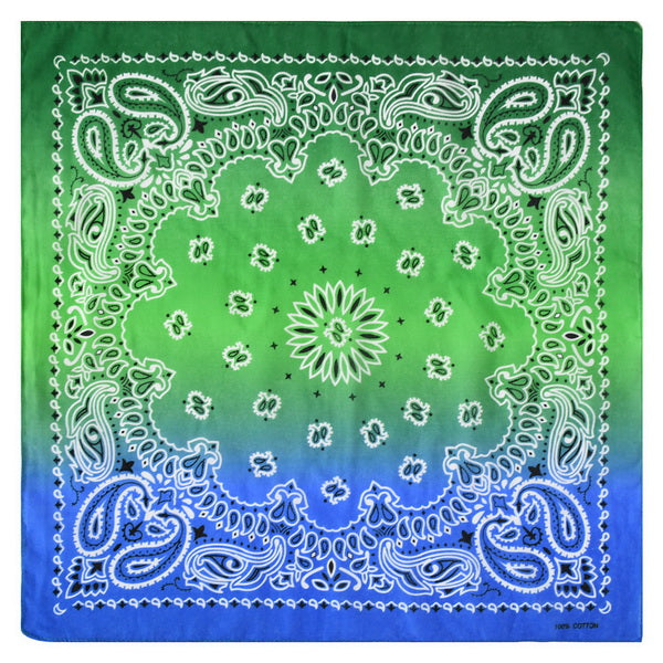 12pc 100% Cotton Bandana