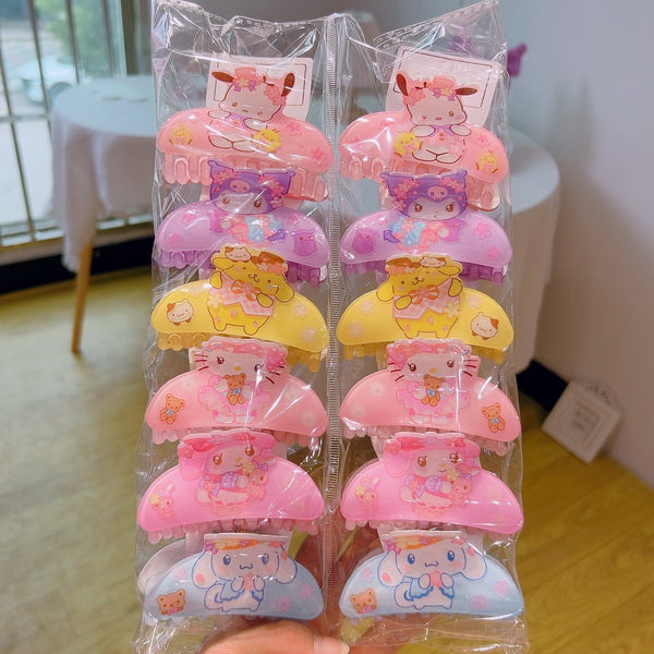 12pc Hair Clips 8cm