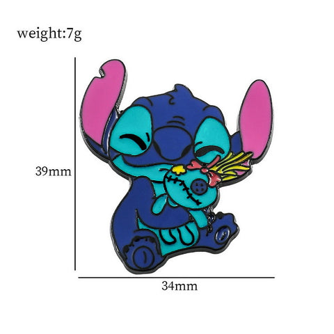Alloy Pin Brooch