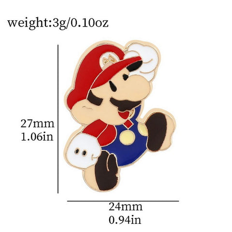 Alloy Pin Brooch