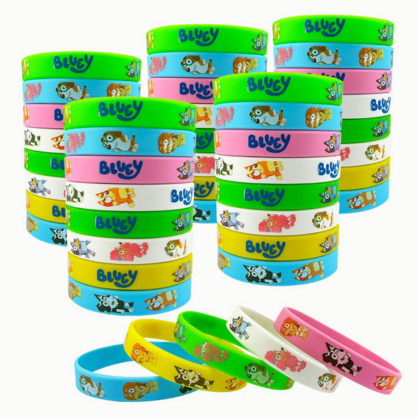 10pc Silicone Bangles