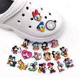 20pc Cartoon PVC Shoes Charms Decor For Croc