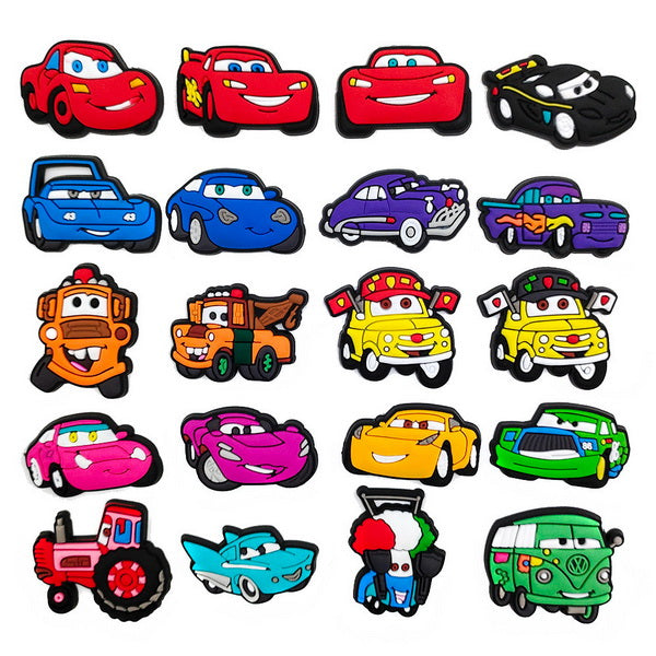 20pc Cartoon PVC Shoes Charms Decor For Croc