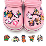 15pc Cartoon PVC Shoes Charms Decor For Croc
