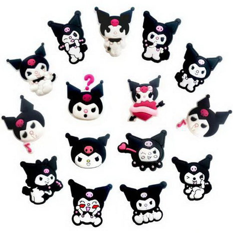 16pc Cartoon PVC Shoes Charms Decor For Croc