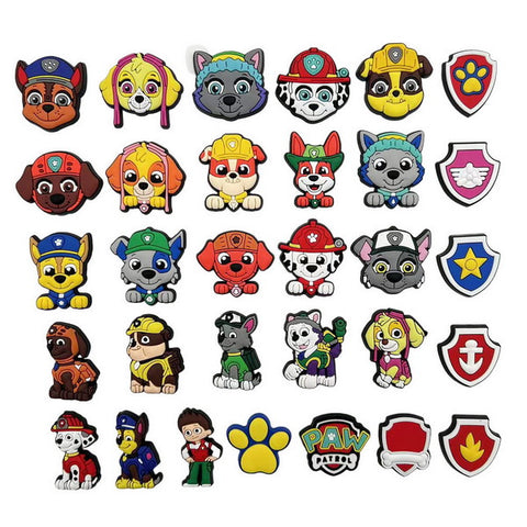 31pc Cartoon PVC Shoes Charms Decor For Croc