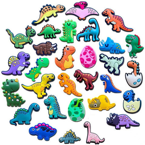 30pc Cartoon PVC Shoes Charms Decor For Croc