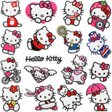 17pc Iron on Embroidery Patches
