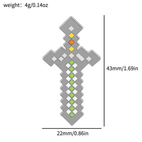 Alloy Pin Brooch