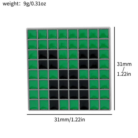 Alloy Pin Brooch