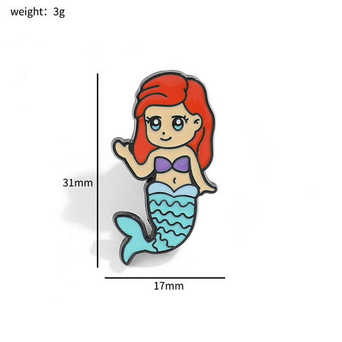 Alloy Pin Brooch