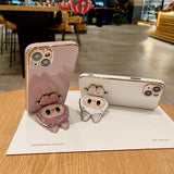 360 degree Adhesive Phone Stand With Mirror